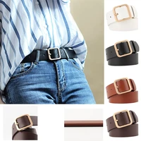 new ladies belt square buckle fashion trend wild decorative belt jeans buckle single hole design belt for womenmen %d0%ba%d0%be%d1%80%d1%81%d0%b5%d1%82
