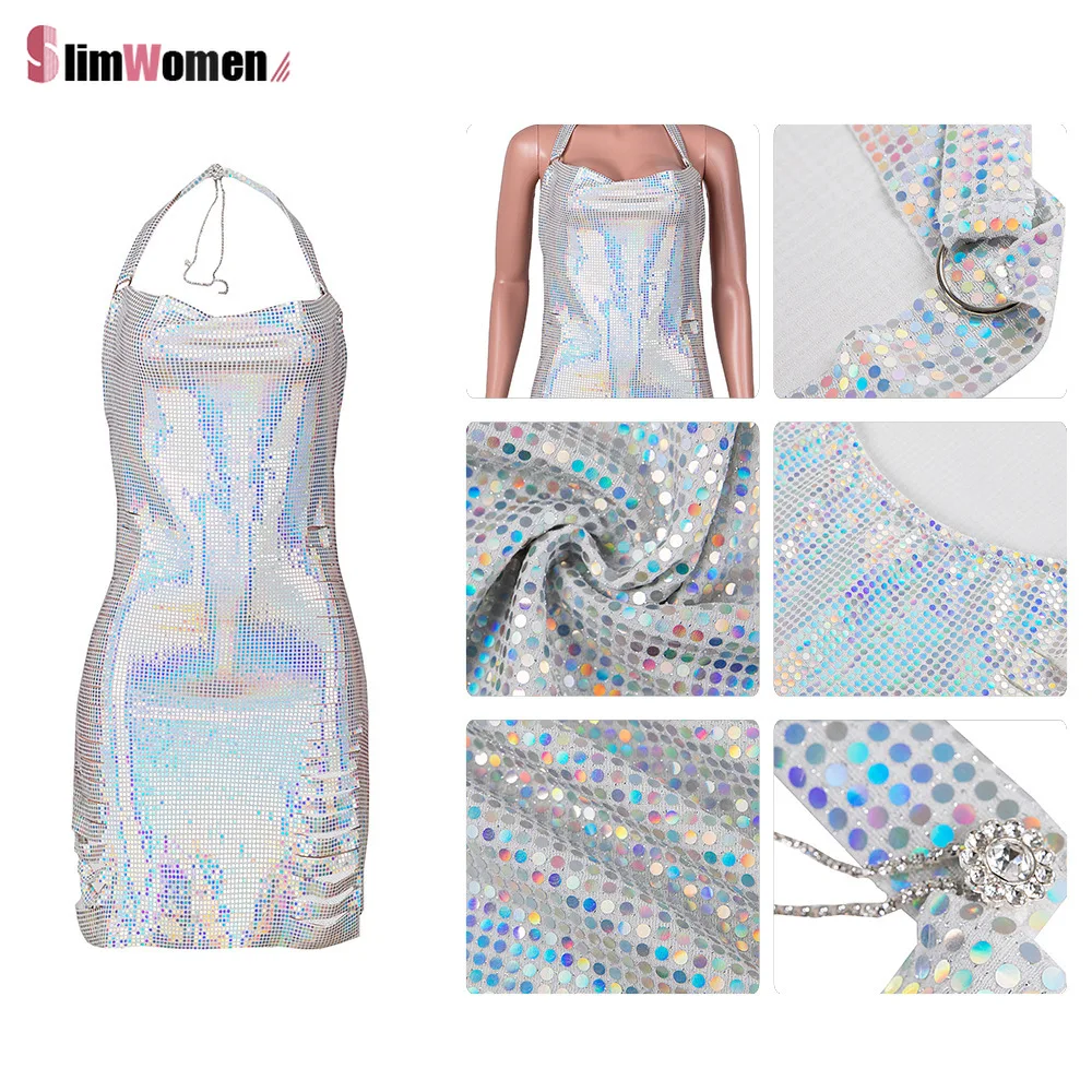 Обувь для ночного клуба расшитое блестками Пикантные высокие Разделение платья