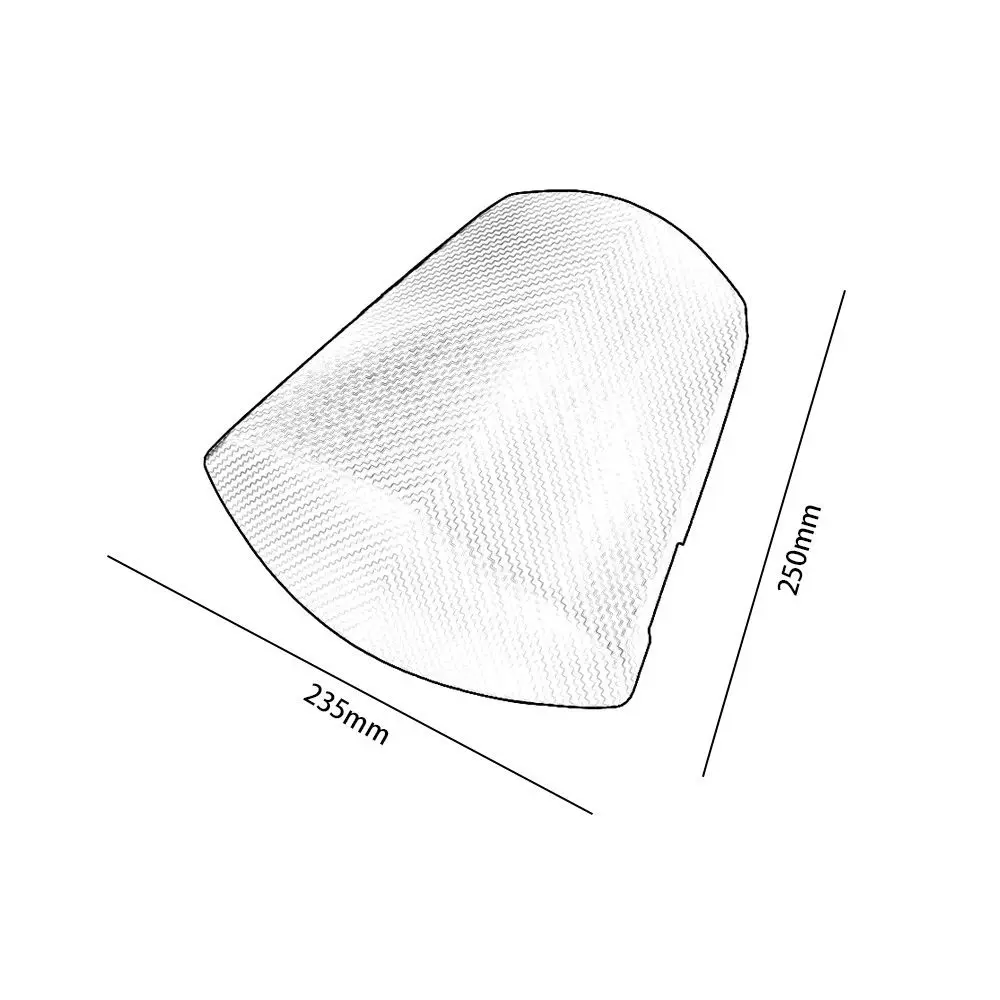 GSXR600 углеродное заднее соло покрытие пассажирского сиденья для 2011 2020 Suzuki GSXR GSX R 600