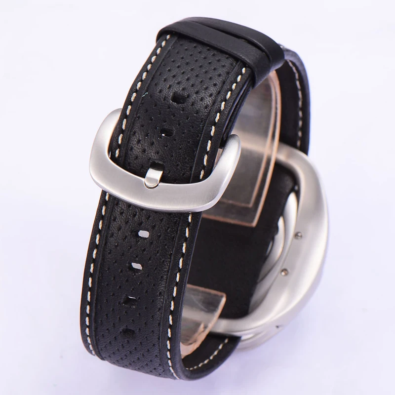 Мужские автоматические спортивные механические часы с серым циферблатом 46