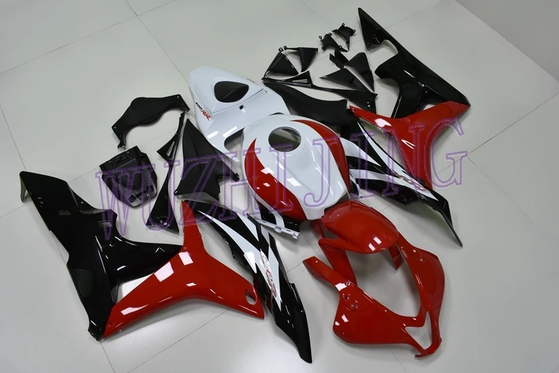 Обтекатели Abs CBR 600 RR 08 комплекты корпусов CBR600 2008 красный белый черный 600RR 2007