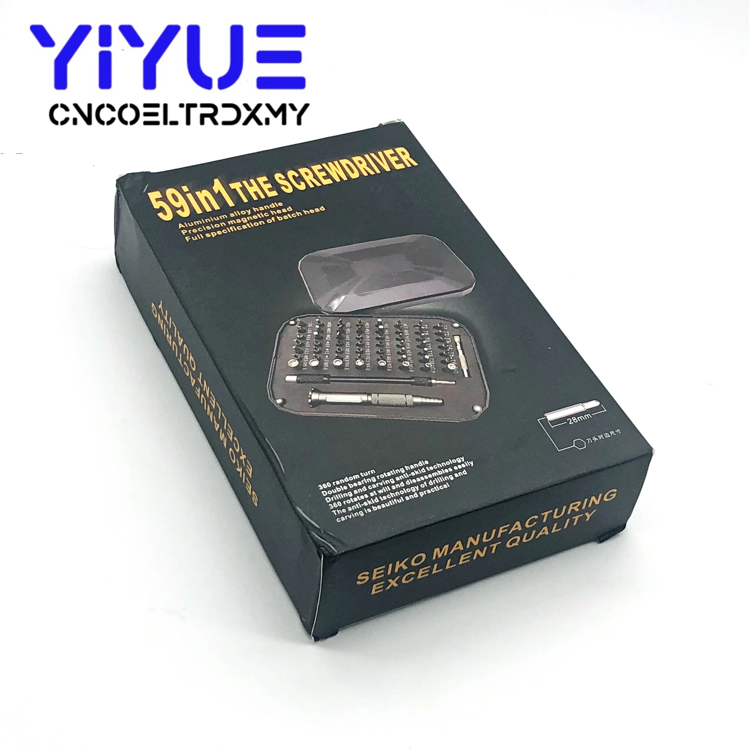 

59 in 1 Screwdriver Set Mini Precision Screwdriver Multi Computer PC Mobile Phone Device Repair Hand Home Tools