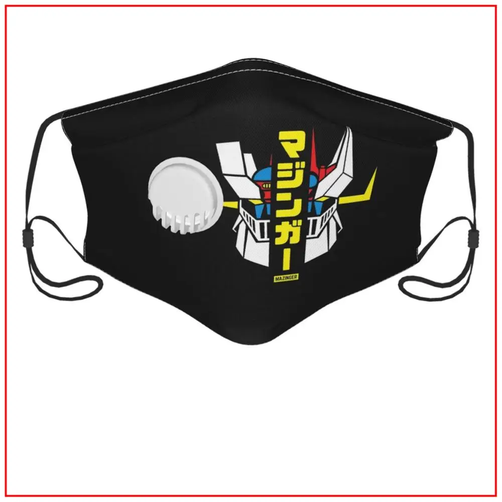 

Mazinger Z And Great Mazinger Kids Men Women face mask Anime Bandana Cute Reusable Breathable