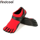Мужские беговые кроссовки Findcool с пятью пальцами, прогулочная обувь, нескользящая обувь без пальцев, треккинговые дорожные пляжные кроссовки с пятью пальцами