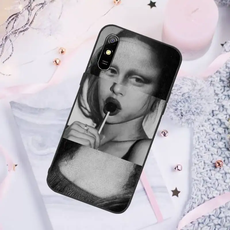 

Mona Lisa Art David statue Phone Cases For Xiaomi Mi Redmi Note 7 8 9 pro 8T 9T 9S 9A 10 Lite pro