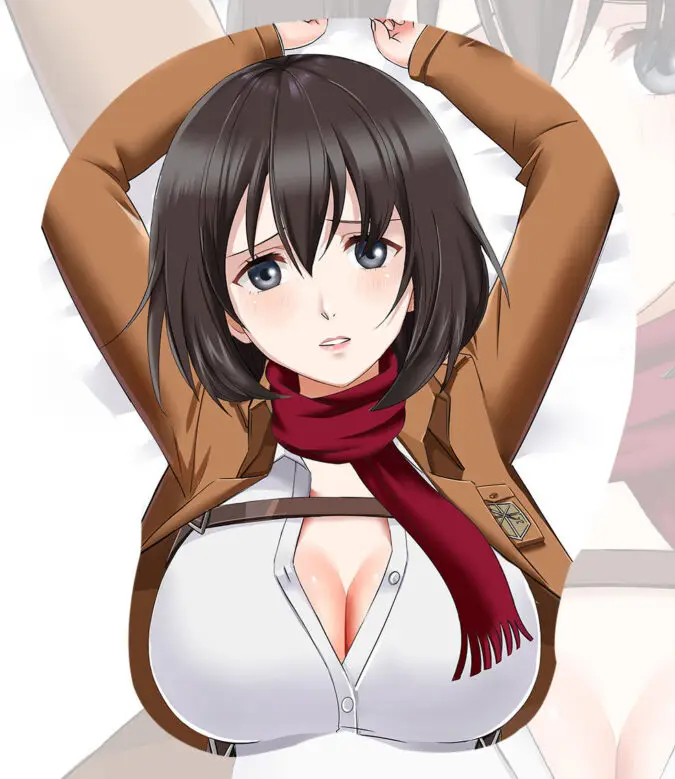 

Anime Attack on Titan Mikasa·Ackerman 3D Cosplay Otaku Gel Gaming Mouse Pad Cartoon Mousepad Wrist Rest Gifts