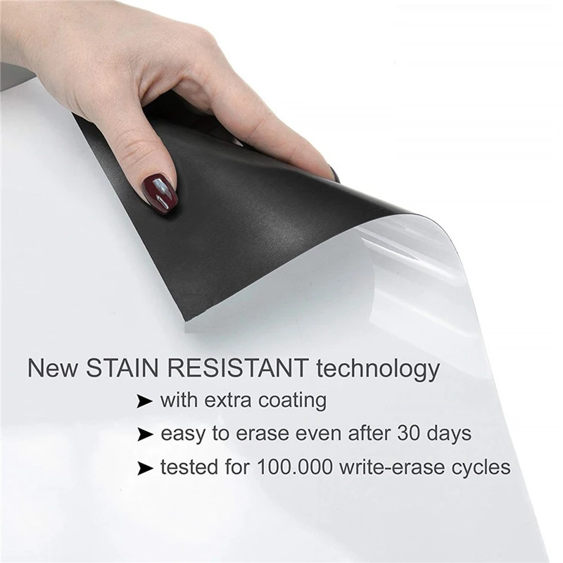 Мягкая Магнитная белая доска Размера A3 наклейка на холодильник для сухого