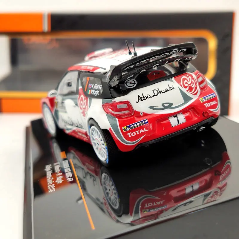 IXO 1/43 для Citroen DS3 WRC #7 Rallye Monte Carlo 2016 RAM627 Ограниченная серия литья под давлением