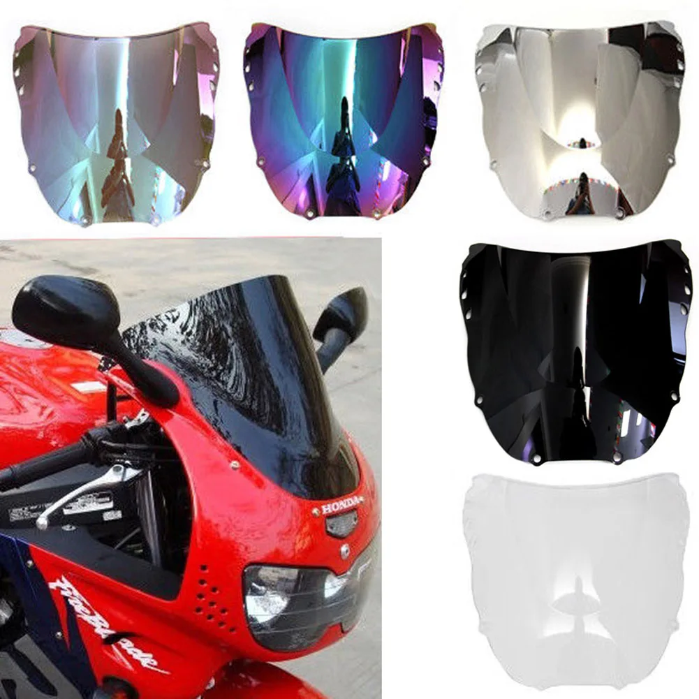 

ALLGT Motorcycle Windscreen Front Windshield for Honda CBR900 919 1998 1999