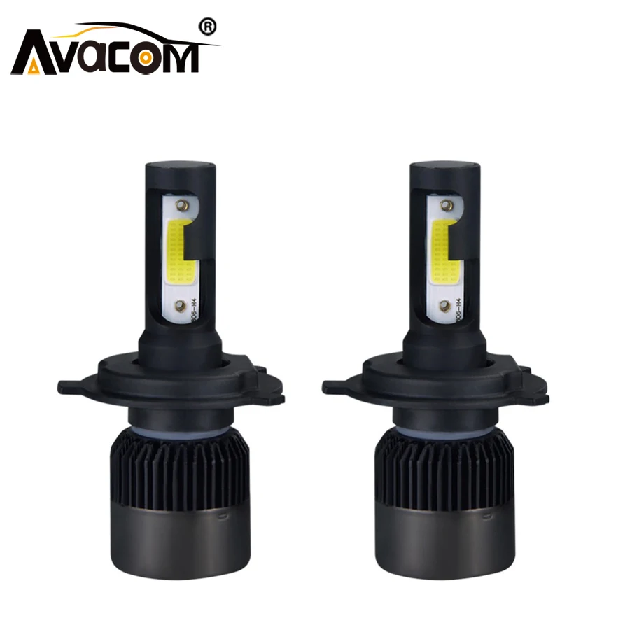 Avacom H7 H1 LED mini 12V Автомобильные фары Лампа H4 H11/H8/H9 9005/HB3 9006/HB4 автомобильная лампа COB