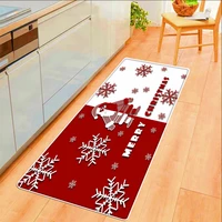 merry christmas kitchen mat bedroom entrance doormat living room carpet home floor decoration bathroom long new year gifts rugs