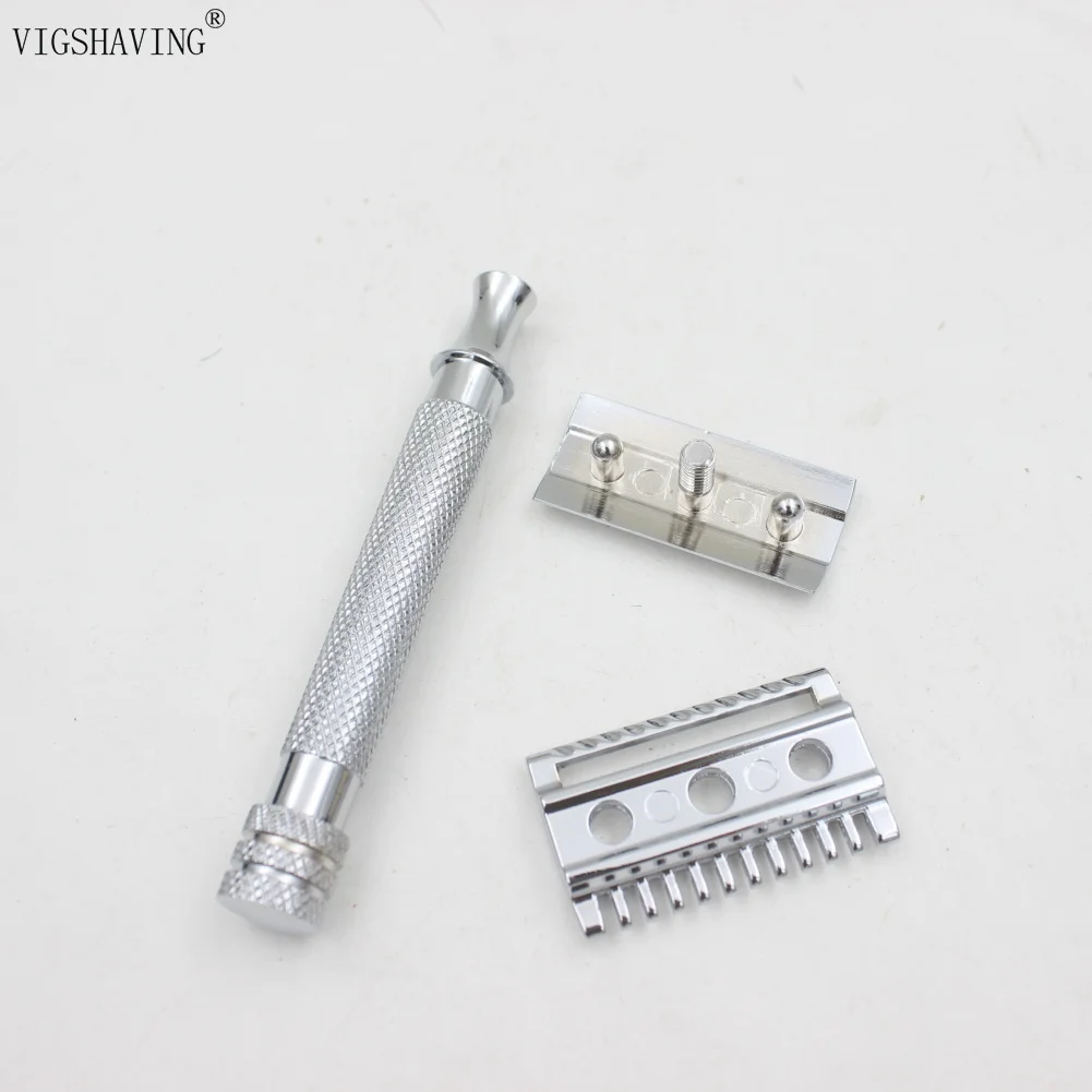 VIGSHAVING Новое поступление нержавеющая сталь двойной край безопасности бритвы