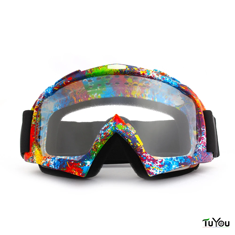 

60pcs Custom madeSunglasses Outdoor Motocross Goggles Cycling MX Off-Road Ski Sport ATV Dirt Bike Racing Glasses for KTM Fox
