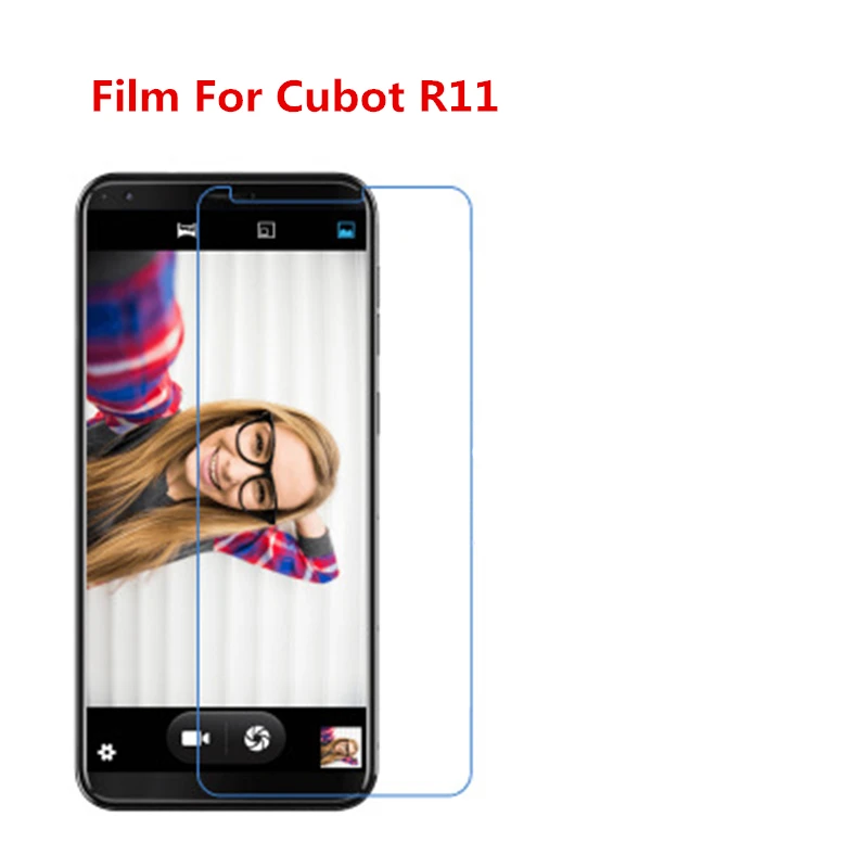 1/2/5/10 шт. ультратонкая прозрачная защитная пленка для HD ЖК-экрана с тканевой пленкой для очистки для Cubot R11.