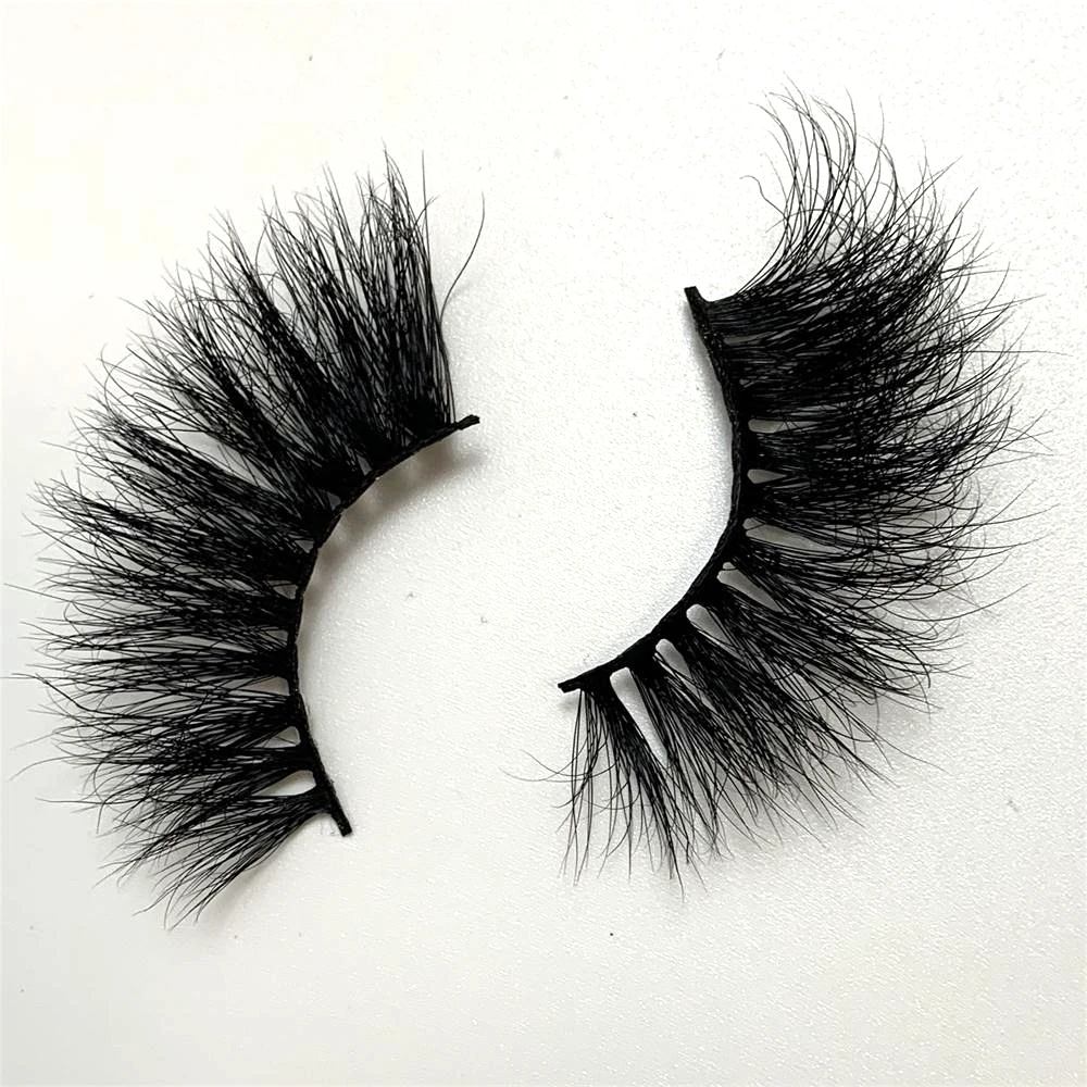 LOVE THANKS 25 мм объемные норковые ресницы ручной работы без грубости Толстые