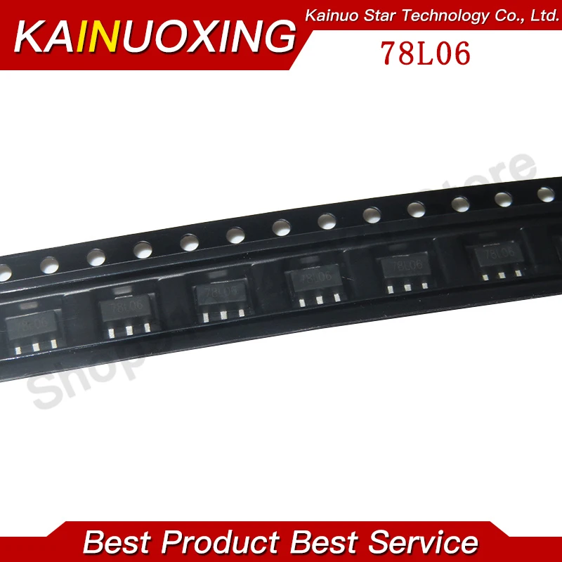 Триод 78L06 SOT89 CJ78L06 SOT SMD SOT-89, новый и оригинальный, 10 шт.