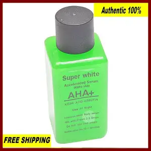 Good AHA + Kojic арбутин зеленая сыворотка 30 мл. Отбеливание и осветление Сыворотка для тела Бесплатная доставка