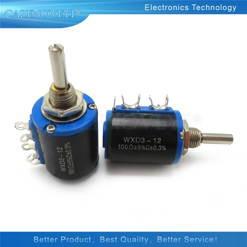1 шт. потенциометр с зубчатой обмоткой для проволоки 100 220 470 1K 2K2 3K3 4K7 10K 22K 33K 47K Ом 100R