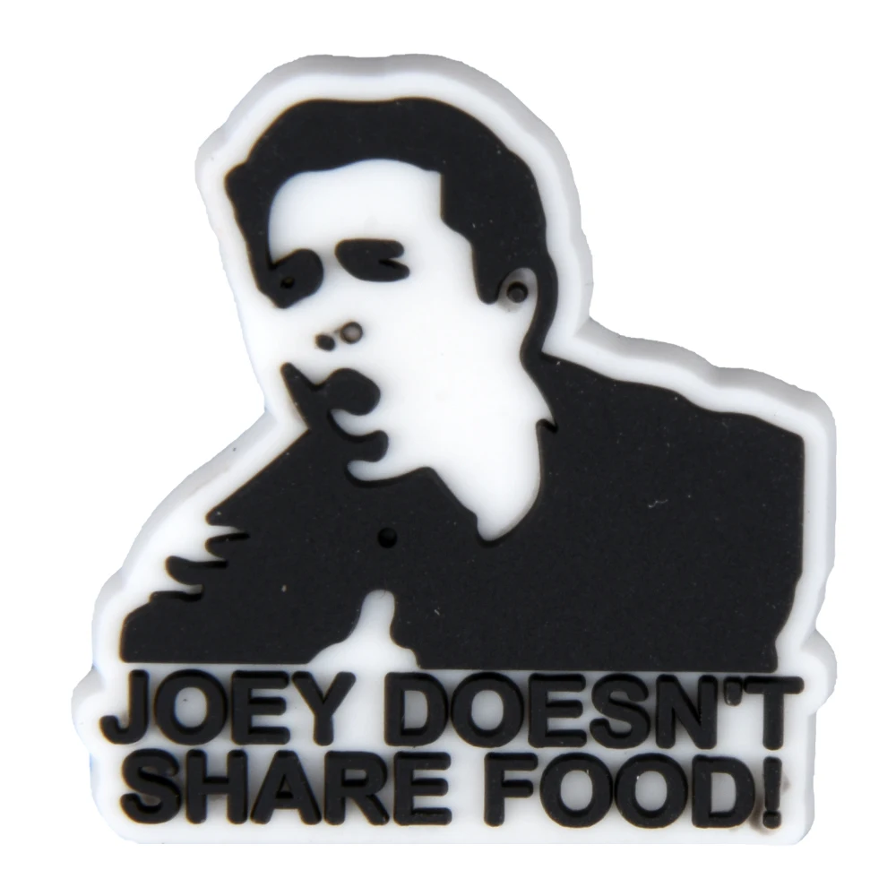 New Arrival Classic American Drama Croc Shoe Charms Friends Joey Clog Shoes Decoration Smelly Cat Unagi Central Perk Accessories