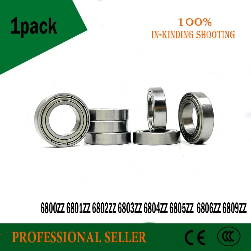 

10 шт. 6800ZZ 6801ZZ 6802ZZ 6803ZZ 6804ZZ 6805ZZ 6806ZZ 6807ZZ 6808ZZ 6809ZZ высококачественный ультратонкий шарикоподшипник с глубоким желобом