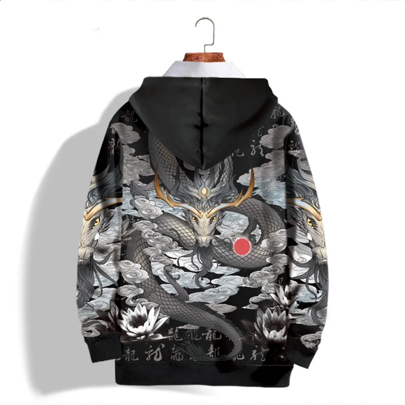 

Fashion Harajuku Hoodie Sweatshirt Mens Casual Black Hip Hop Japan Print Hoodie Streetwear Men'S Clothing 2020 Hoodies FF2954