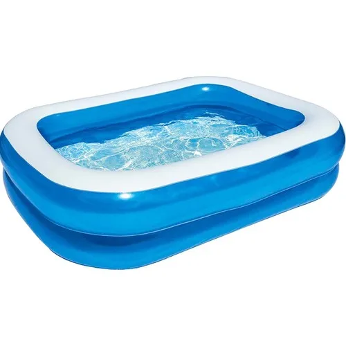 Inflatable Pool Family Size Rectangle 211 X132X46Cm