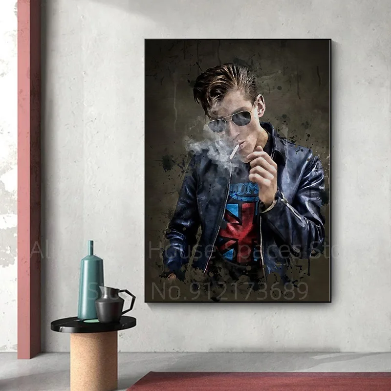 Алекс Тернер Арктическая обезьяна постеры рок-группы Печать на холсте