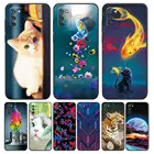 Чехол для Samsung A02, чехол 6,5 дюйма для Samsung Galaxy A02 GalaxyA02 SM-A022G a022, мягкий силиконовый защитный чехол из ТПУ для задней панели телефона