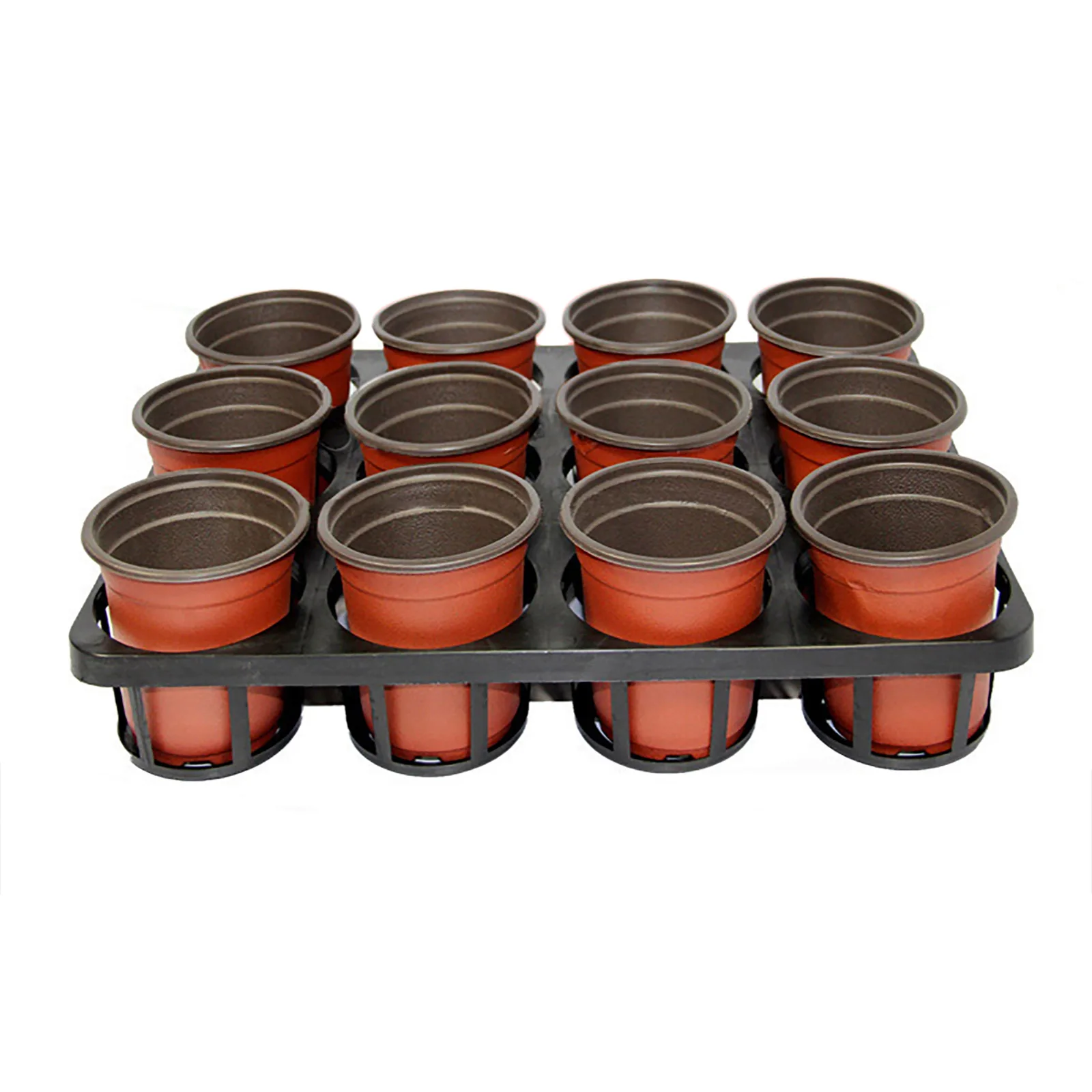 

Tray Nursery Pot Bracket High-Quality Flower Field Phalaenopsis Special Holder 12-hole 12-Hole/15-Hole ABS Seedling Trays