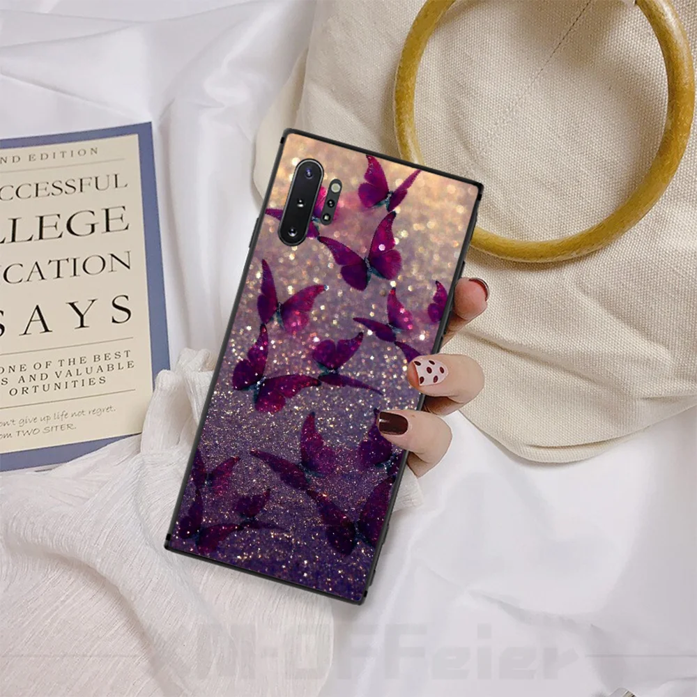 Чехол для телефона Reayou Butterfly dream чехол Samsung Note4 5 7 8 9 10 Note10 Pro M10 20 30 | Мобильные