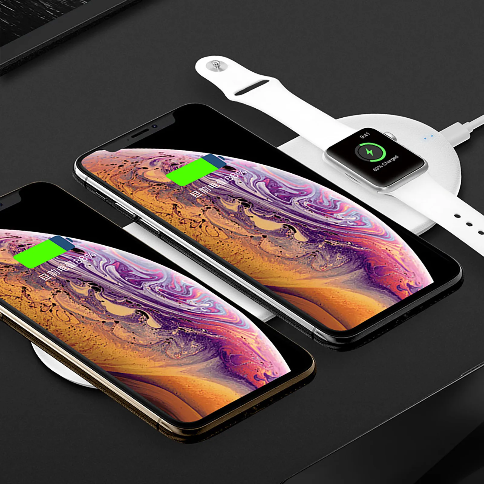 

Magsafe For Three In One Wireless Charging Bluetooth Headset Charging Mobile Phone Charger