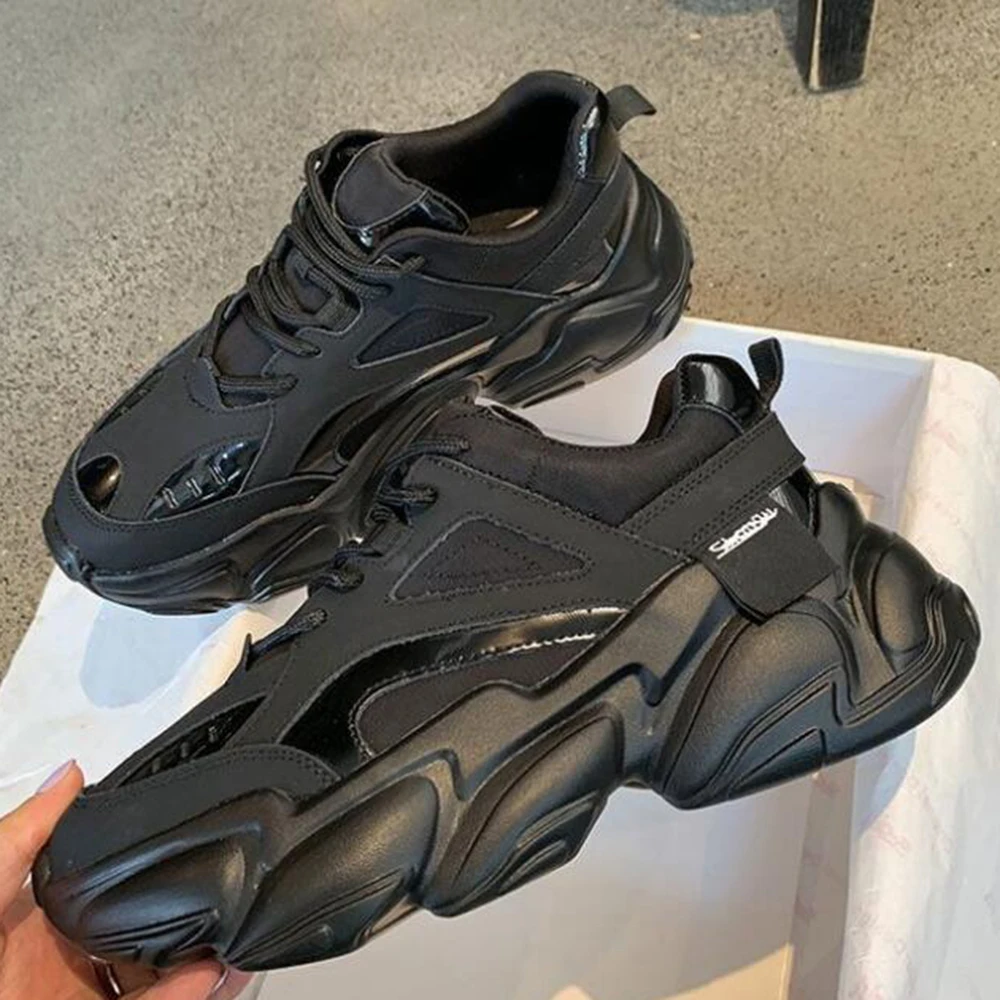 Осенняя женская обувь Новые повседневные кроссовки Женская для папы на