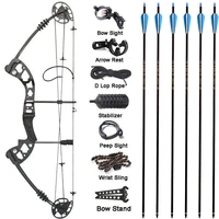 composite bow light magnesium alloy riser arrow 30 60 lbs archery slingshot shooting pulley bow hunting accessories