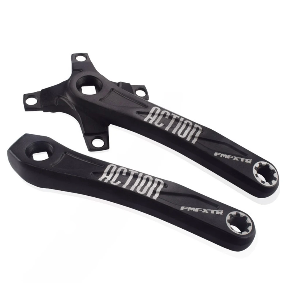 

Bike Crankset Chain Ring Mountain Road Bike Speed Crank Aluminum Alloy 170mm Square Arm Crankset Cycling Repair Accessories