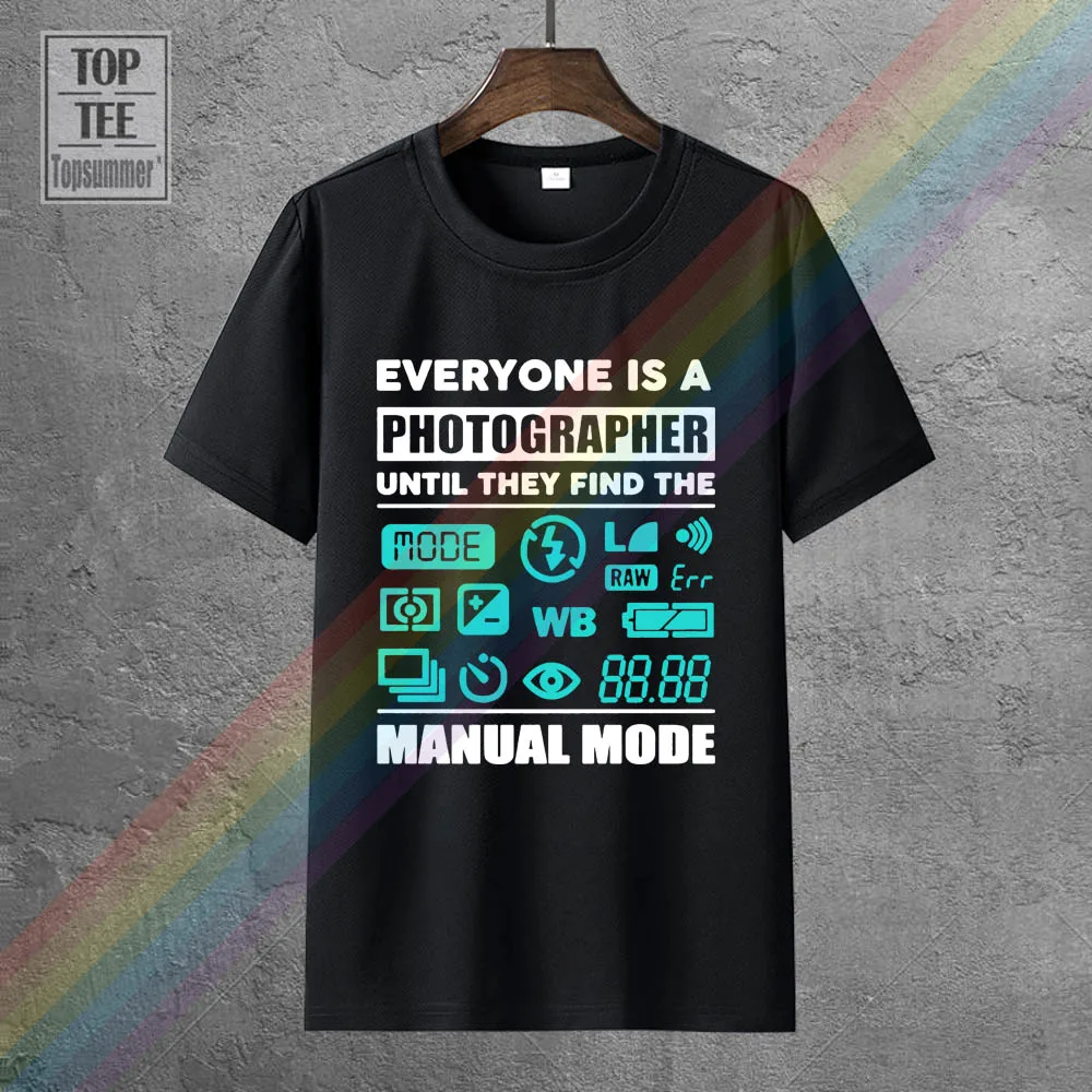 

Funny Men T Shirt Women Novelty Tshirt Photographer Tee S Cool T Shirt