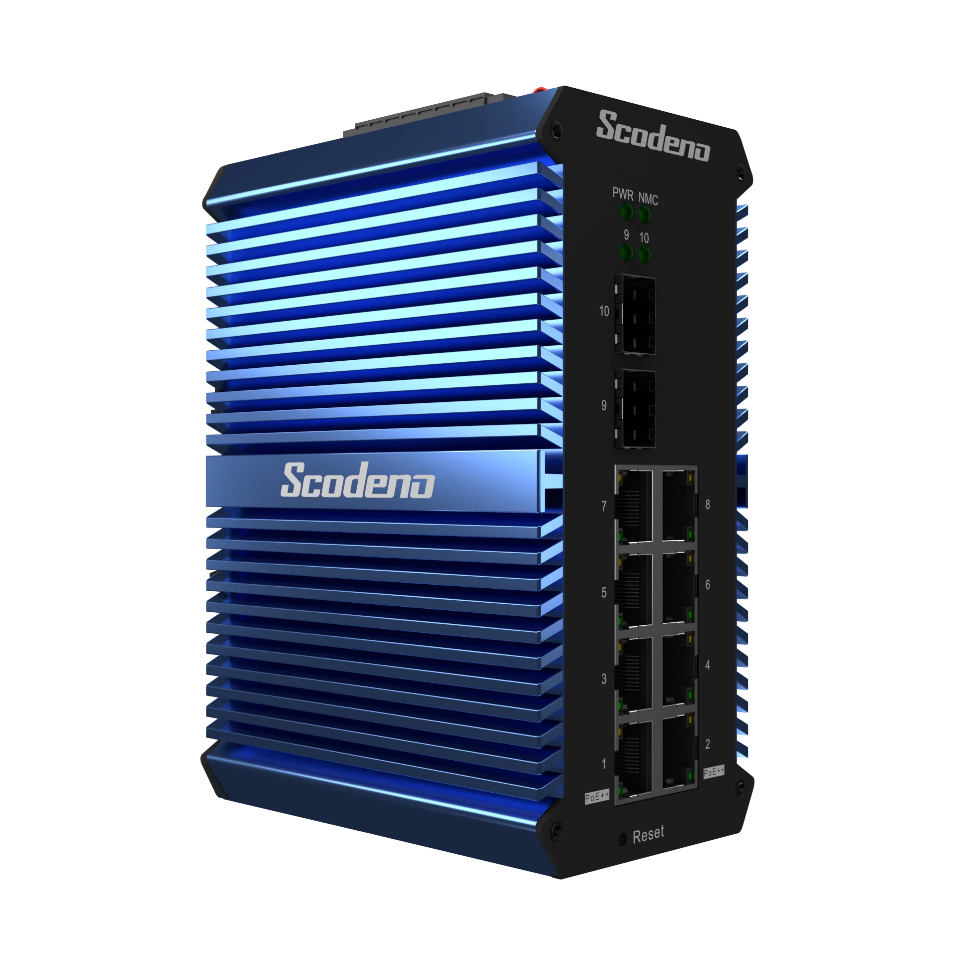 Сетевой коммутатор Управляемый гигабитный управляемый 8 портов Промышленный