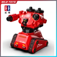 double e e812 001 rc robot mobile app remote control intelligent fire fighting smart robot luminous water spray toys for boys
