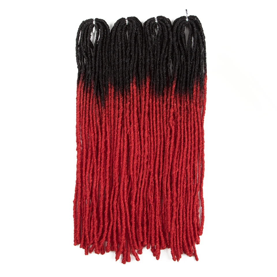 Модные африканские дреды IDOL наращивание кос коричневые Омбре вязаные косы 80