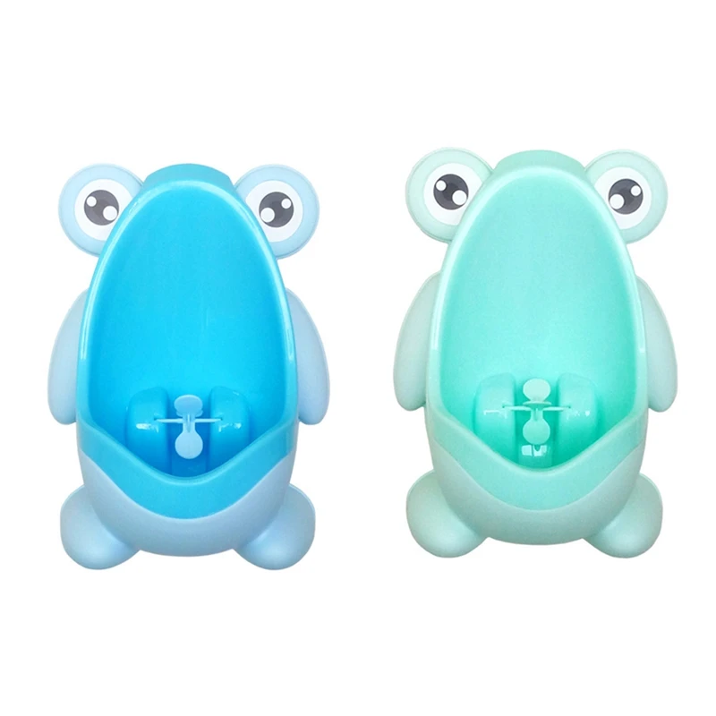 

Baby Boy Urinal Infant Toddler Cartoon Frog Wall-Mounted Hook Potty Toilet Training Stand Vertical Boys Pee Toilet