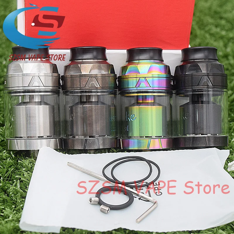Ntake Dual RTA Tank 4 2 мл/5 8 мл 24 мм одна катушка максимальная емкость герметичные