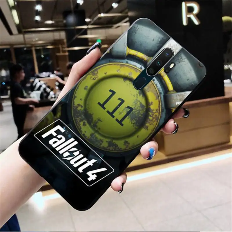 Fallout vault tec 111 Bling Cute чехол для телефона Oppo A5 A9 2020 Reno2 z Renoace 3pro Realme5Pro | Мобильные