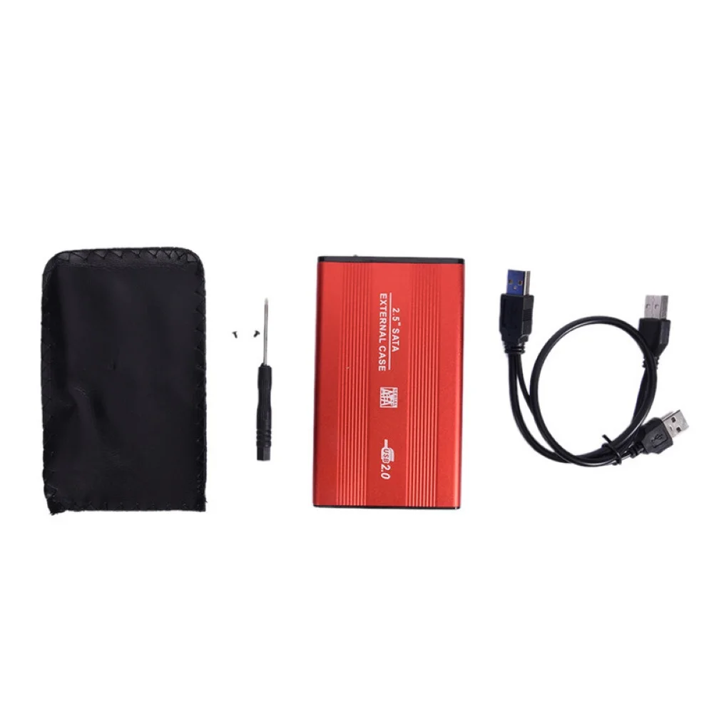 Внешний USB 2 0 5 дюйма SATA Корпус SSD HDD Мобильный для жесткого диска коробка|Сумки и