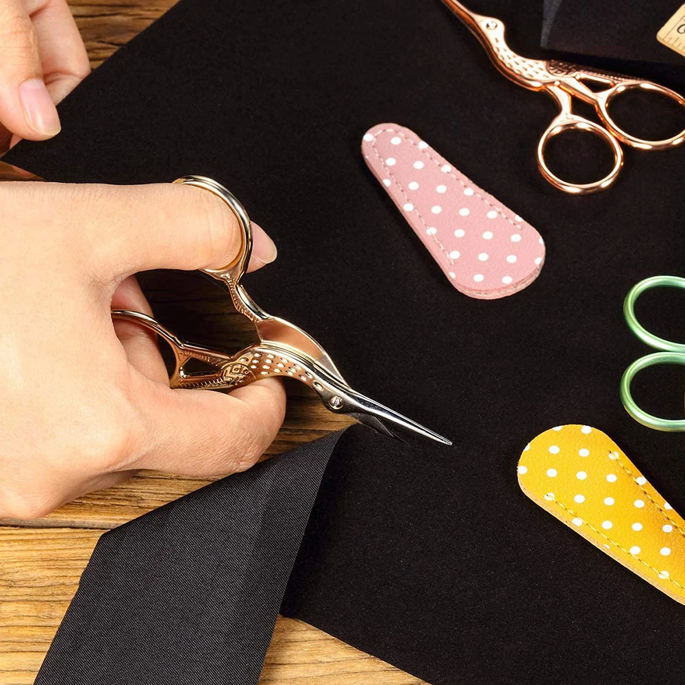 Винтажные швейные ножницы наконечники из нержавеющей стали Классические