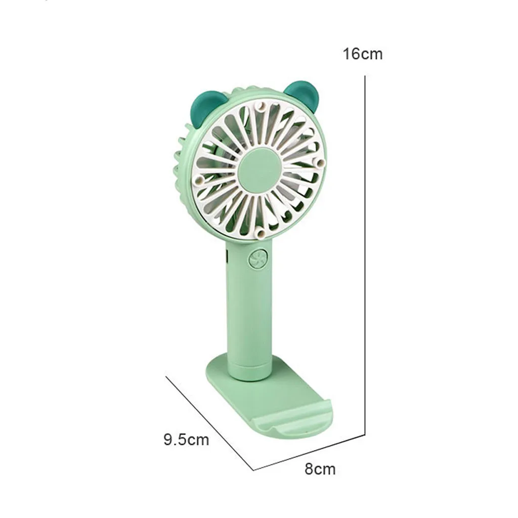 Игрушечная машинка для пузырей мультяшный мини ручной электрический вентилятор