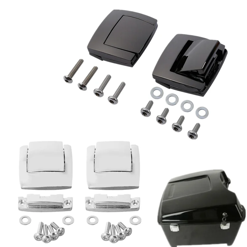 Корпус защелки багажника мотоцикла для Harley Tour Pak Touring Road King Classic Electra Glide Ultra Razor FLHX