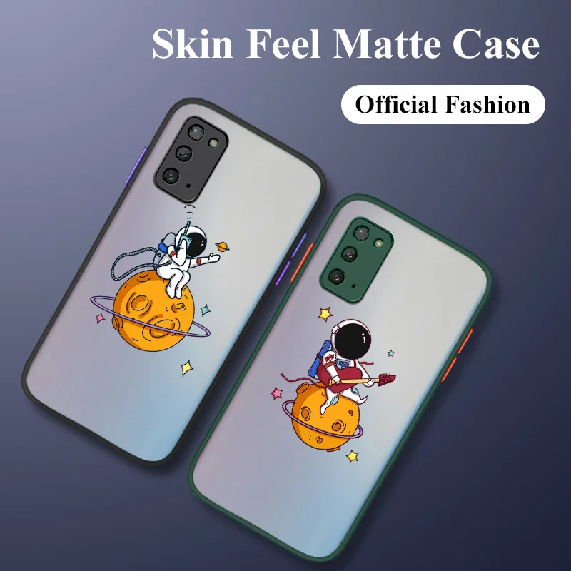 

Astronaut Case For Samsung A82 A72 A52 A42 A32 A22 A12 A02 A81 A91 A71 A51 A31 A21S A11 A01 A70 A50 A30 A20 A10 Soft Phone Cover