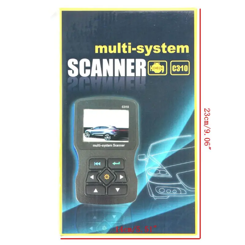 

OBD2 Scanner for B MW Airbag/ ABS/ SRS e46 e90 e60 e39 All System Diagnostic Tool Creator C310+ Pro Oil Service Reset Code