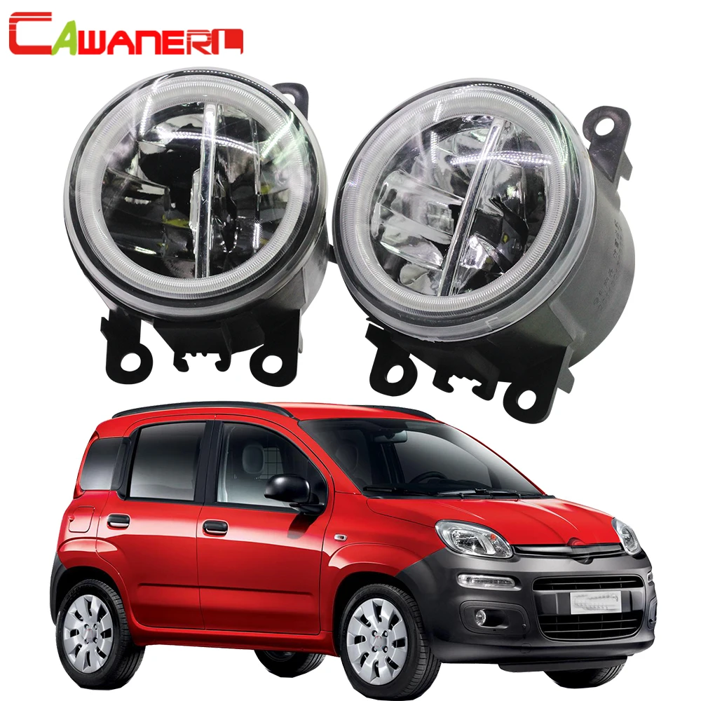 Cawanerl для Fiat Panda автомобиля 4000LM светодиодный лампы Противотуманные фары