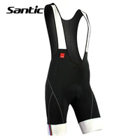 santic new mens mtb cycling bib shorts cool chinlon clothing tight skinny 3d padded bike bicycle braces size s3xl