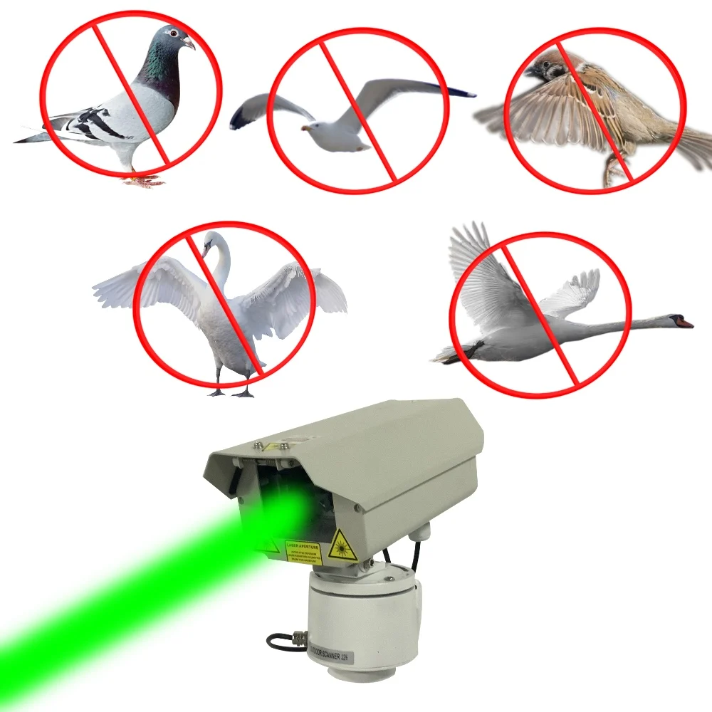 

Optlaser горячая Распродажа отпугиватель птиц и голубей, лазерный Отпугиватель против птиц, Отпугиватель для голубей